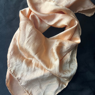 Lobster Mushroom Silk Scarf