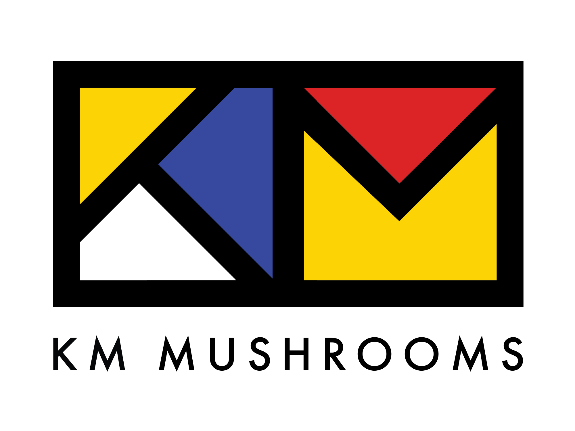Initial KM logo design vector Stock Vector | Adobe Stock